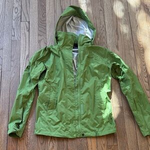 Spring Green Marmot Rain Jacket